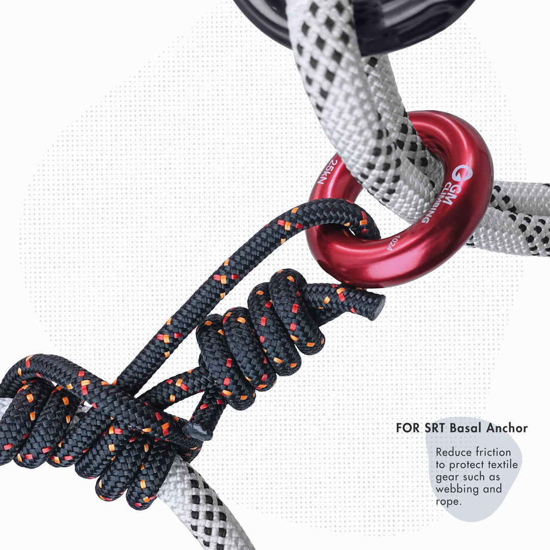 Rappel Ring Harness Paliston 25kN Rappel Ring For
