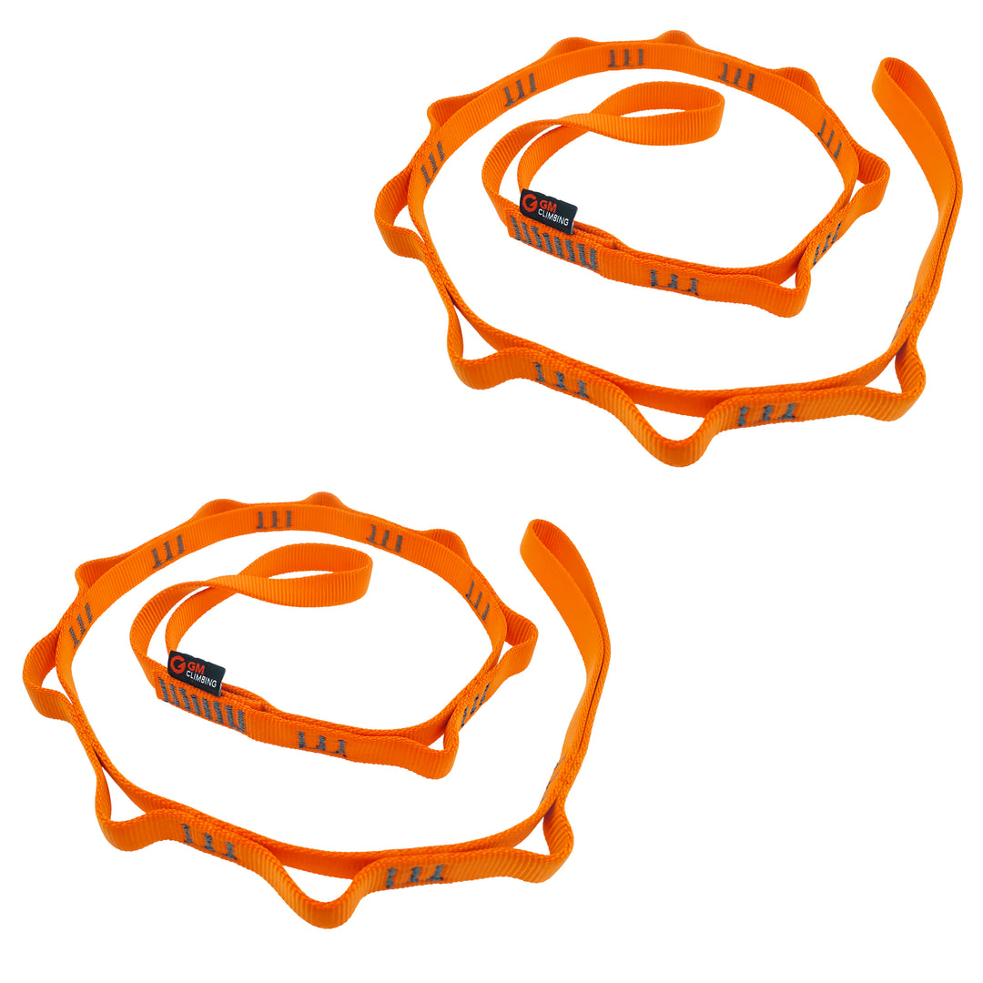 Daisy Chain Per Amaca E Arrampicata - 2 Cinghie Regolabili In Nylon, Portata 23 KN - Per Yoga Aereo E Attività Outdoor - Foto 8