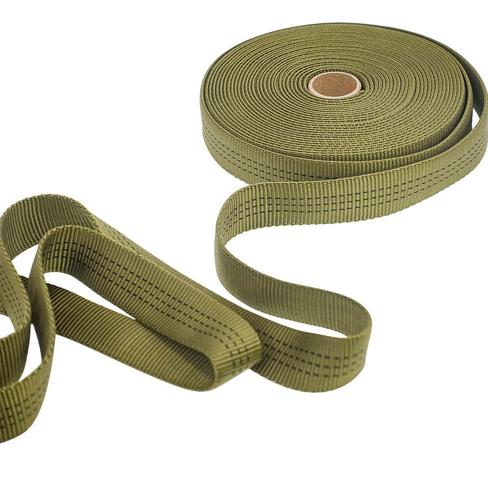 1 Nylon Tubular Webbing Tape Olive 30Ft / 10 Yards – GM CLIMBING