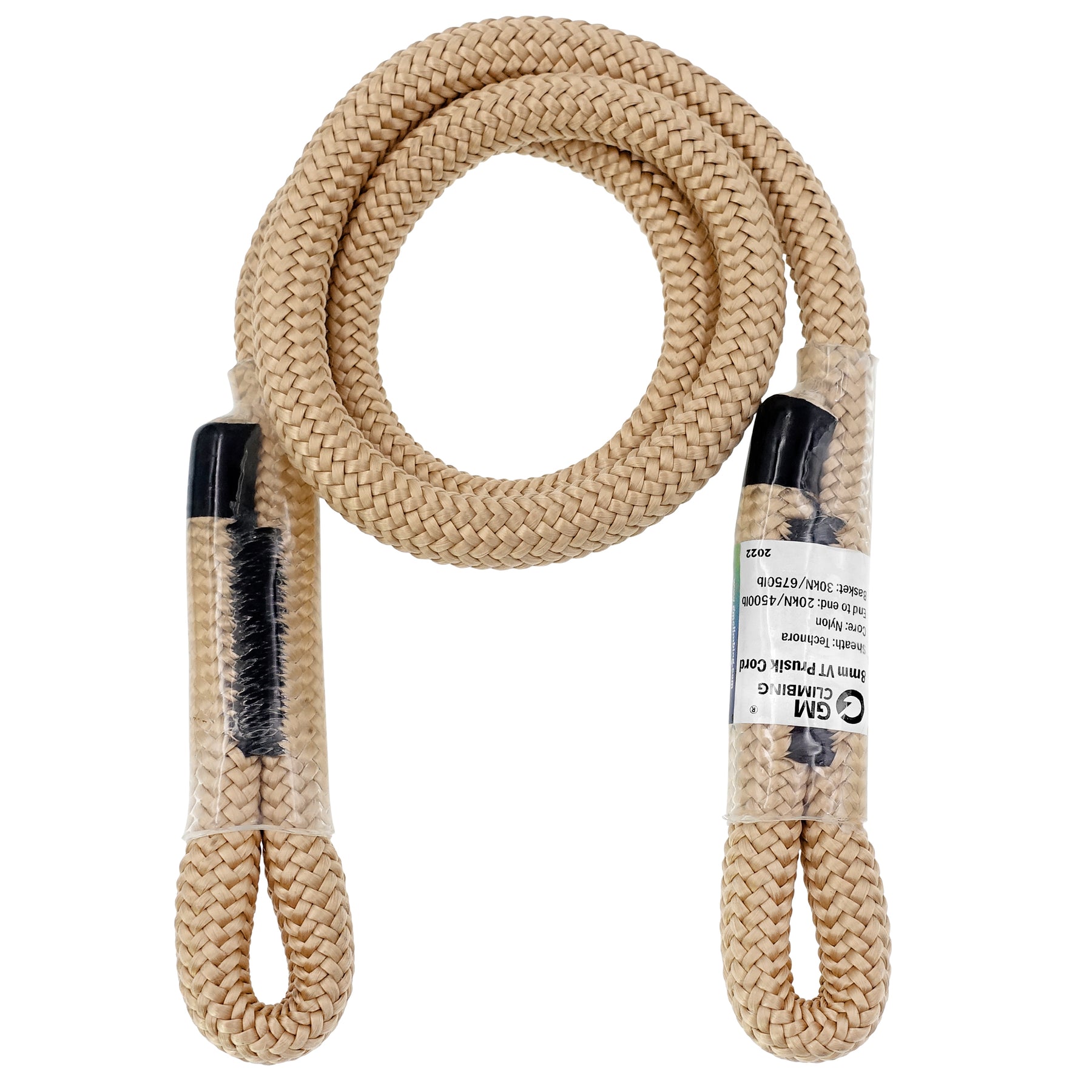 8mm (5/16in) VT Prusik Hitch Cord - 32 inch – GM CLIMBING